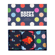 3 Pack Funky Design Giftbox Socks Set for Men and Women
