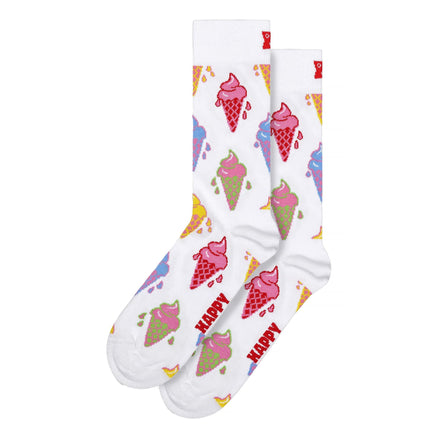 Multi Coloured Ice Cream Design Socks for Men and Women