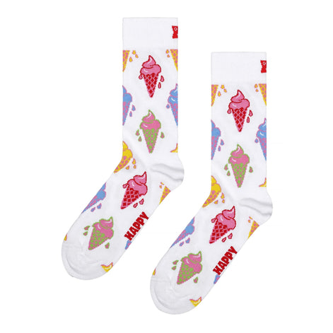 Multi Coloured Ice Cream Design Socks for Men and Women