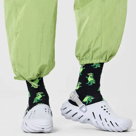 Dinosaur Design Cotton Blend Socks for Men and Women