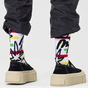 Funky Doodle Design Novelty Socks for Men and Women