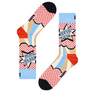 Super Mom Design Novelty Unisex Socks