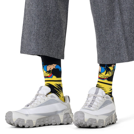 Mens Wolverine Socks | Marvel X-Men Superhero Socks | Gift Idea