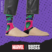Mens Marvel The Hulk Novelty Socks | Gift Idea