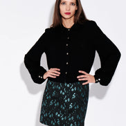 Padma Long Sleeve Shirt in Black