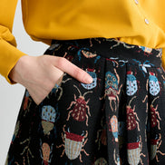 Pasadena Beetlejuice Midi Skirt