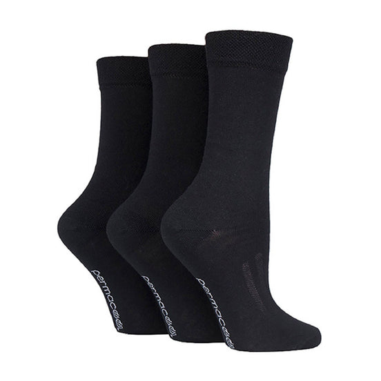 3 Pack Unisex Moisture Wicking Anti Sweat Socks for Hot Weather