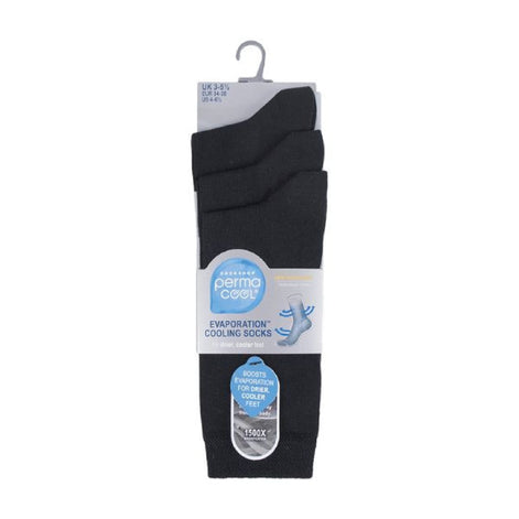 3 Pack Unisex Moisture Wicking Anti Sweat Socks for Hot Weather