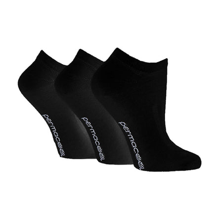 3 Pack Unisex Anti Sweat Trainer Quarter Socks for Hot Weather