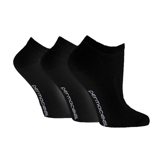 3 Pack Unisex Anti Sweat Trainer Quarter Socks for Hot Weather