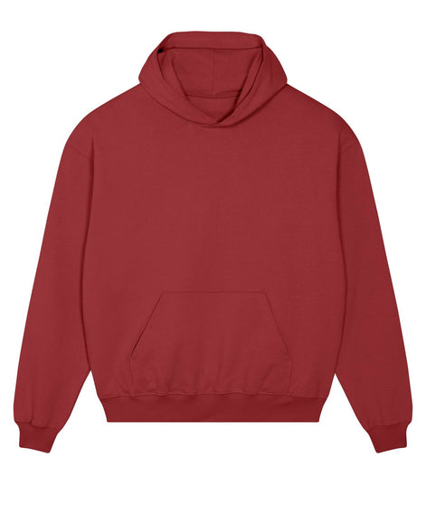 Organic Boxy Heavy Hooded Sweatshirt: Unisex