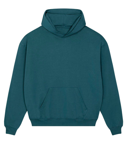 Organic Boxy Heavy Hooded Sweatshirt: Unisex