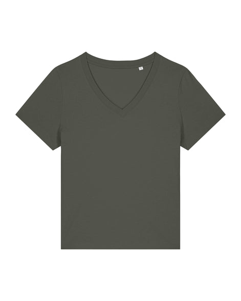 Organic Colours V-neck T-shirt Womens