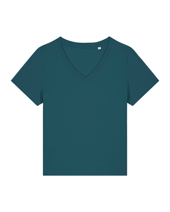 Organic Colours V-neck T-shirt Womens