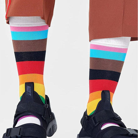 1 Pack Men's & Ladies Cotton LGBTQ+ Pride Design Socks
