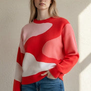 Louche Delaney Swirl Design Sweater