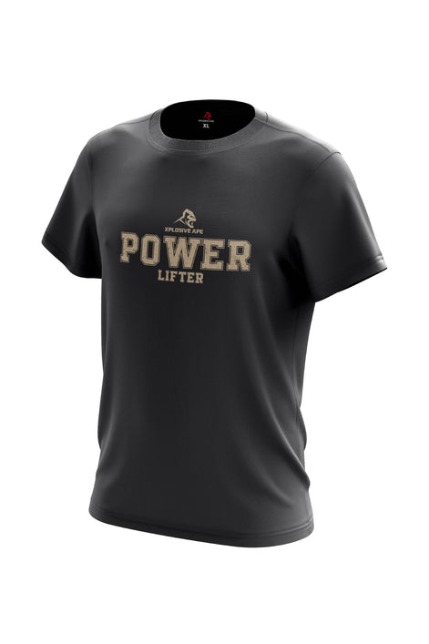XAPE Power Lifter V1 Tee - Charcoal