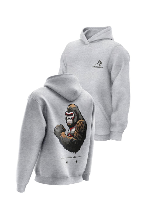 XAPE Powerhouse V3 Hoodie - Heather Grey