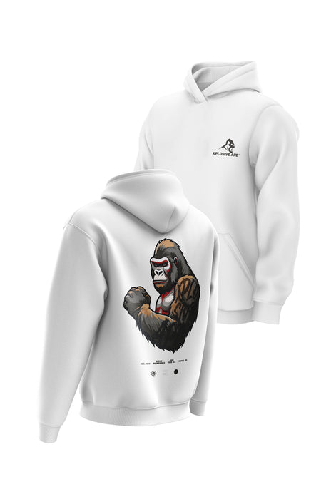 Essential Hoodie — White for men, styled for everyday