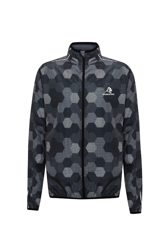Essential Fitness Jacket — Black for men, styled for everyday
