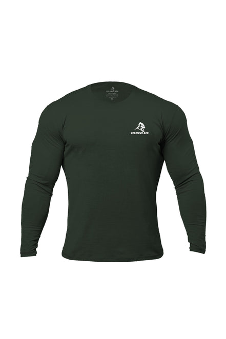 XAPE Prime Long Sleeve Tee - Forest Green
