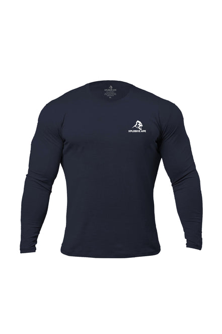 XAPE Prime Long Sleeve Tee - Navy