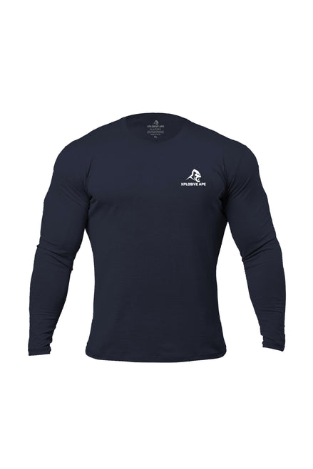 XAPE Prime Long Sleeve Tee - Navy