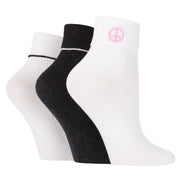 6 Pair Ladies Turn Over Lounge Socks