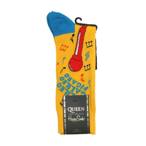 1 Pack Men's Official Licensed Queen Novelty Socks