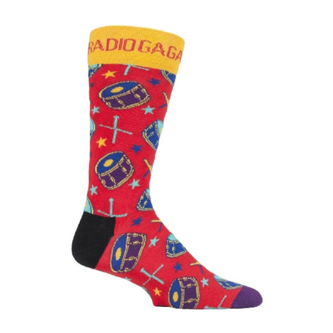 1 Pack Men's Official Licensed Queen Novelty Socks