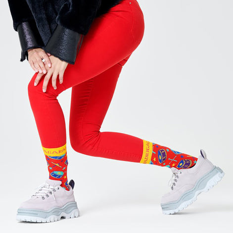 1 Pack Men's Official Licensed Queen Novelty Socks