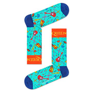 1 Pack Men's Official Licensed Queen Novelty Socks