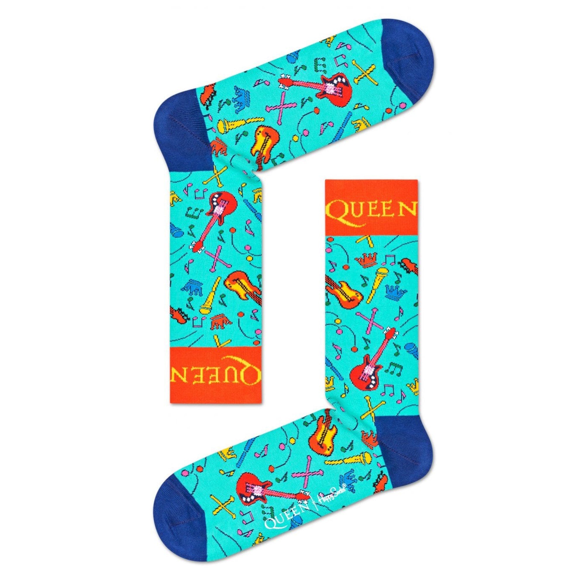 1 Pack Men's Official Licensed Queen Novelty Socks