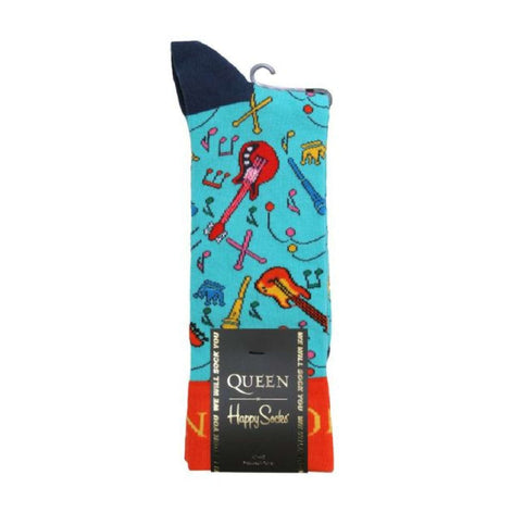 1 Pack Men's Official Licensed Queen Novelty Socks