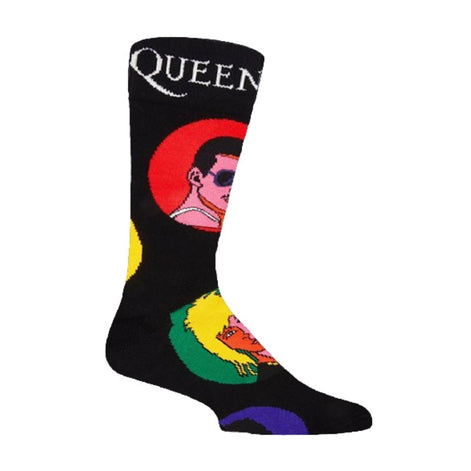 1 Pack Men's Official Licensed Queen Novelty Socks