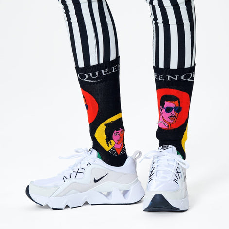 1 Pack Men's Official Licensed Queen Novelty Socks