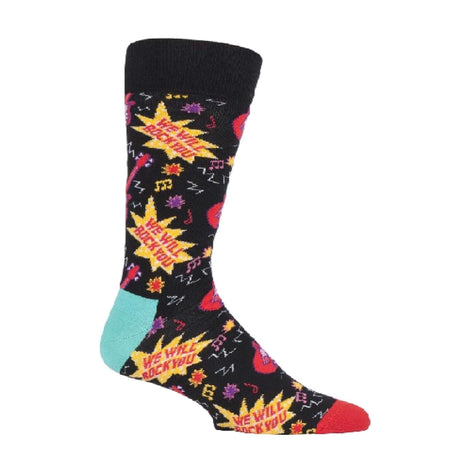 1 Pack Men's Official Licensed Queen Novelty Socks