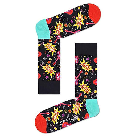 1 Pack Men's Official Licensed Queen Novelty Socks