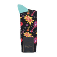 1 Pack Men's Official Licensed Queen Novelty Socks