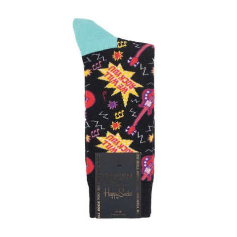 1 Pack Men's Official Licensed Queen Novelty Socks