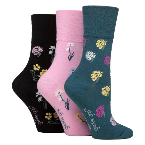 6 Pairs Ladies RHS Non Elastic Soft Top Diabetic Socks