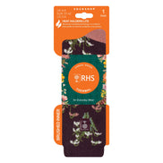 Womens RHS Thermal Socks | Thin Floral Patterned Fleece Socks