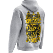 XAPE Raider Hoodie - Heather Grey
