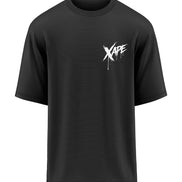 XAPE Raw Form Oversized Tee - Black