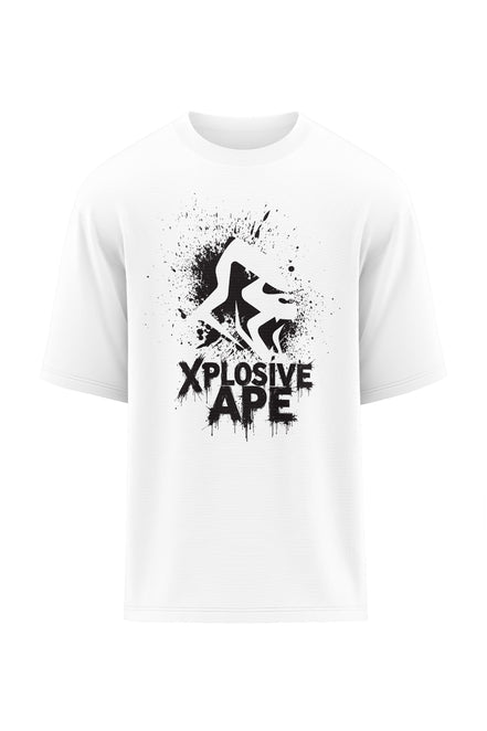 XAPE Rep Bleed Oversized Tee - White