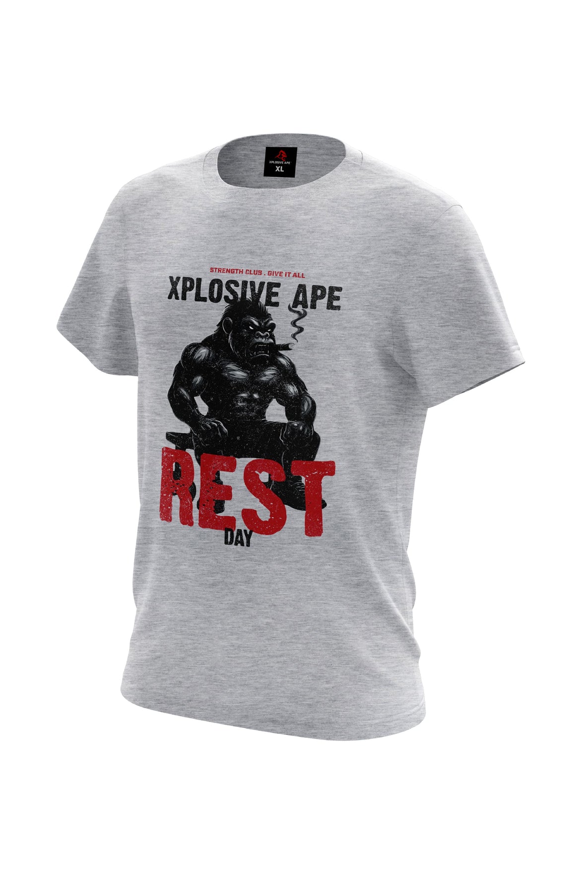 XAPE Rest Day V4 Tee - Sports Grey