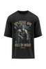 XAPE Rule by Might Oversized Tee - Black