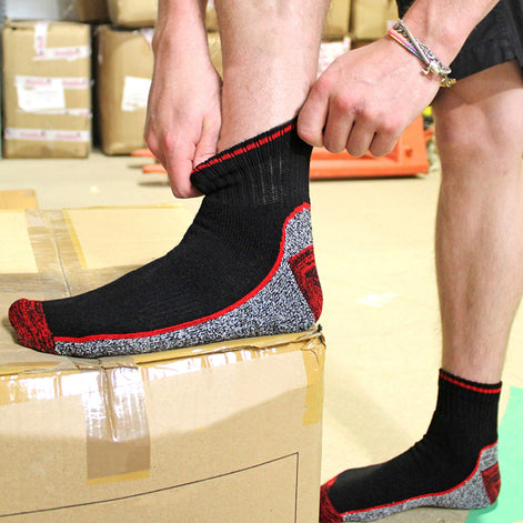 Mens Ankle Soft Breathable Bamboo Work Socks for Summer (Multipack Options)