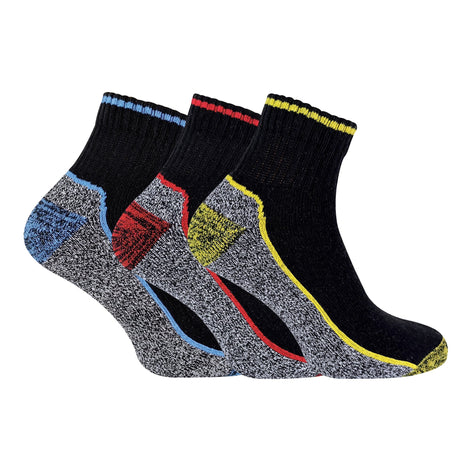 Mens Ankle Soft Breathable Bamboo Work Socks for Summer (Multipack Options)