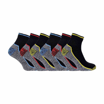 Mens Ankle Soft Breathable Bamboo Work Socks for Summer (Multipack Options)